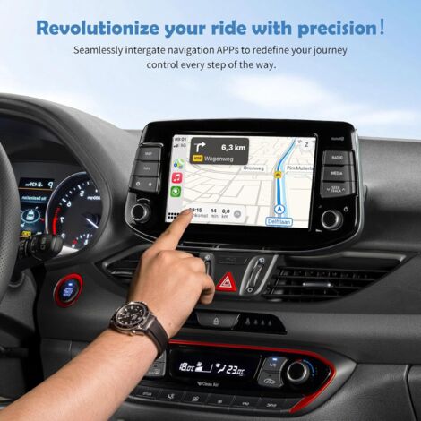 Trasformatore Cablato Wireless Adattatore Wireless CarPlay E Android Trasformatore Cablato Wireless Adattatore Wireless CarPlay E Android