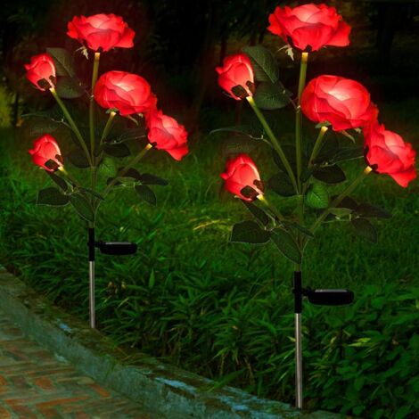pistro Luce solare da giardino a forma di croce – Decorazione cristiana per esterni con LED bianco caldo, impermeabile, indicatore commemorativo per tomba, luce a croce a energia solare per cortile