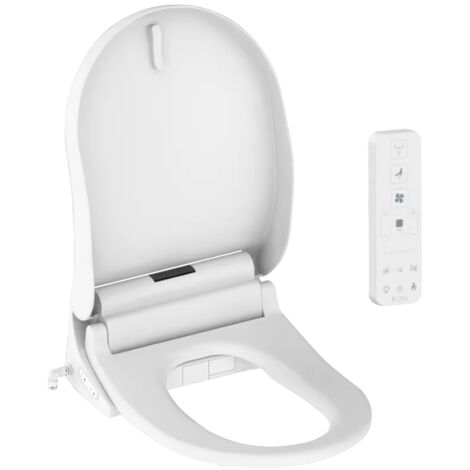 SFA – Abattant lavant séchant Saniseat+ – Douchette à double buses – Ventilateur d'air chaud – Réglage température eau et séchage