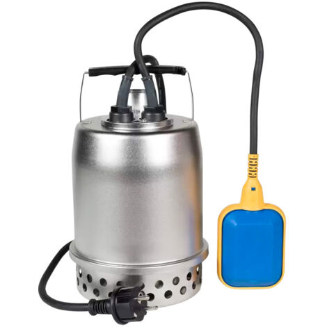 SFA – Pompe immergée en acier inoxydable 450W – HMT 7,5m – Débit max 9m³/h – Flotteur automatique – Pour inondations et eaux pluviales