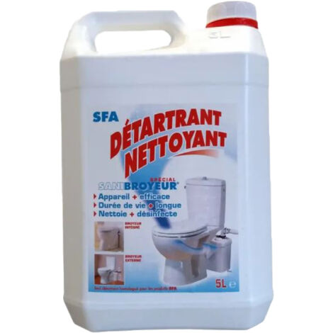 SFA - Détartrant pour Sanibroyeur et broyeur WC - 5 litres