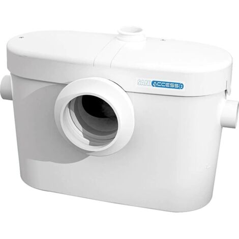 Sistema di sollevamento SaniAccess 2 per collegamento a WC, WT e orinatoio bianco SFA