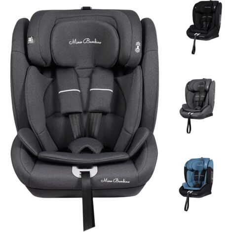 Silla de coche Mino Bambino i-Size Grupo 1/2/3 (76–150 cm), Gris