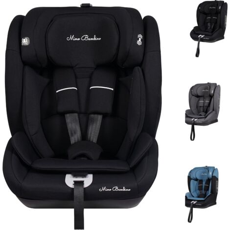 Silla de coche Mino Bambino i-Size Grupo 1/2/3 (76–150 cm), Negro