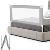 Jiubiaz 150cm Barrière de Sécurité Enfant Lit Barrière de lit pour enfant barrière de sécurité pour lit enfant barrière de protection de lit