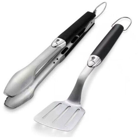 Cubiertos para barbacoa, 2 piezas, Weber