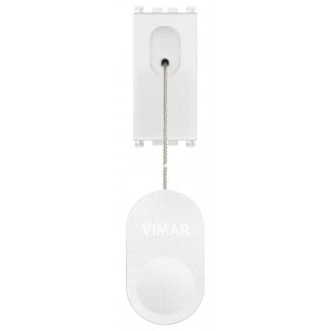 Botón 1Pno 10A con Tirante Blanco