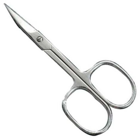 Tijeras Global Brand Tijeras De Manicura Curvas De Acero Inoxidable - Para Uñas Y Cutículas - Set De 3 - Global Brand Kit Tijeras Uñas