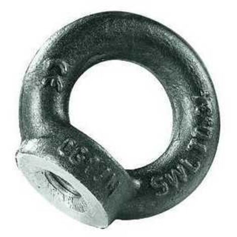 Cáncamos Carcano Ce din-582 Hembra 14mm Galvanizados (1/2)