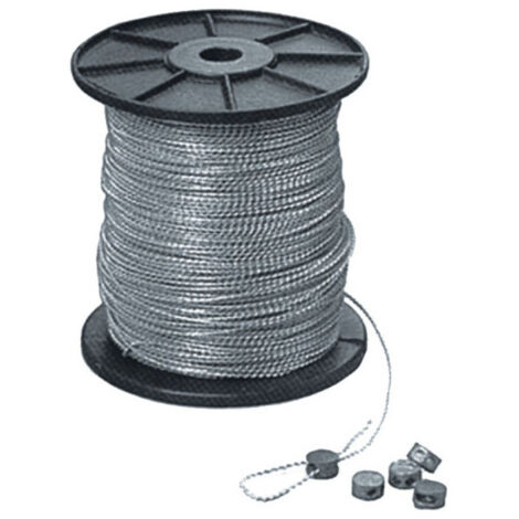Precintos para cables de acero zincado mm 1,10 kg 1