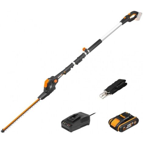 Cortasetos sin cable WORX WG252E con batería de 20 V 2 Ah y cargador incluido
