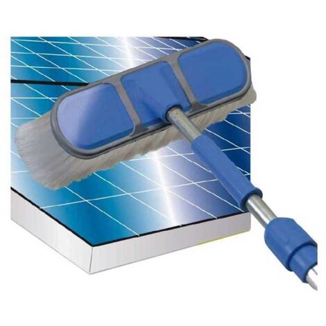 Cepillo para paneles fotovoltaicos kit de lavado solar