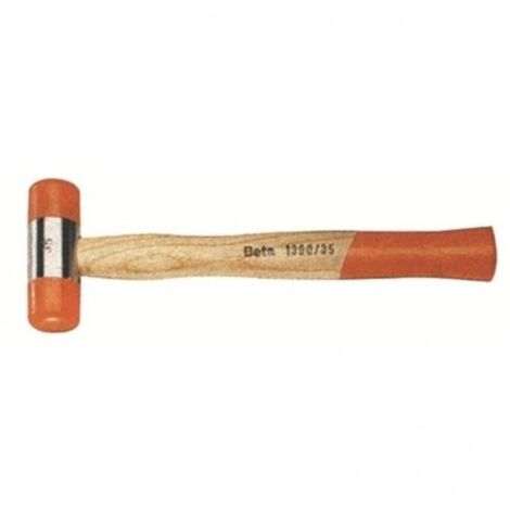 Mazzuola de plástico 35 con mango de madera 1390 Beta