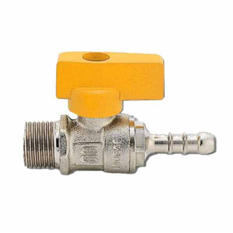 Llave de paso lineal de gas licuado 1/2" M Enolgas