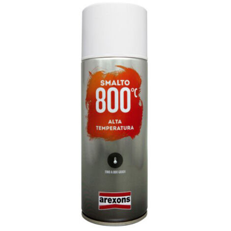 Esmalte en aerosol de alta temperatura blanco Arexons
