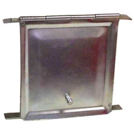 Puente de chimenea de chapa de zinc 26,0x29,0,0 Extra