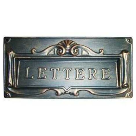 Mango para cartas Vigor aluminio-Zinc bronce mm. 300x140
