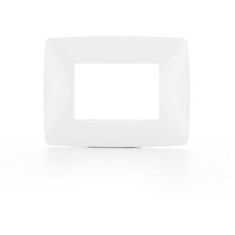 GW16103Tb Placa One 3P Blanco Latte