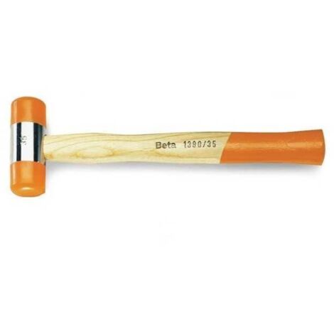 Mazzuola de plástico 22 con mango de madera 1390 Beta