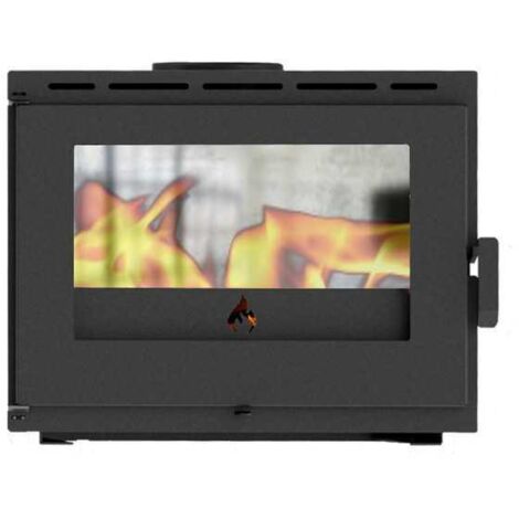 Inserto para chimenea de leña F.lli Lerda L-80 Bifacial Plus Vulcano 16 Kw (1/5)