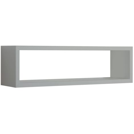 Estante de pared Regolo Gris Piedra 60x17x15.5 cm Sanitec (1/4)
