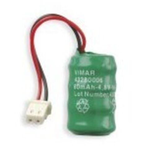 Batería recargable Ni-Mh 4,8V 80mAh