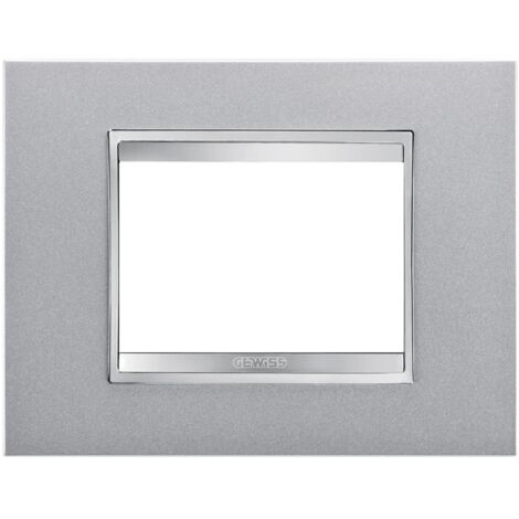 GW16203Vt Lux 3P Placa Color Titanio (1/2)