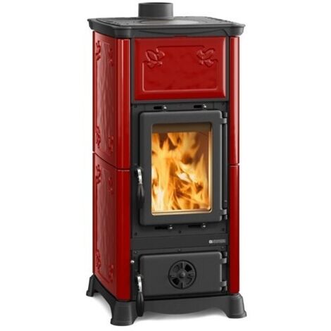 Estufa de leña Emiliana Bordeaux Nordica Modelo 7112600