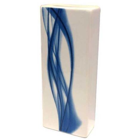 Humidificador de cerámica azul con diseño Ladydoc 08374