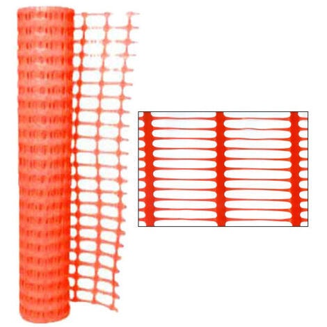 Red de obra Pl Naranja H 120 M 50 Tenax