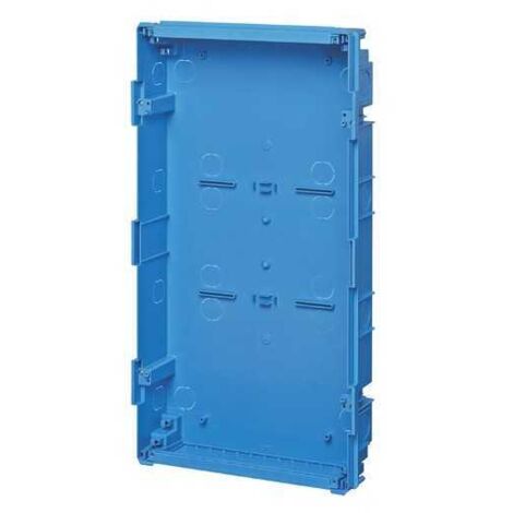 V53336 Caja empotrada para centralita estética 36M azul