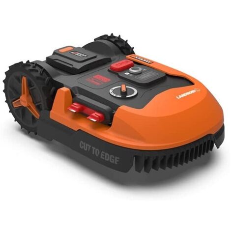 WORX Landroid L1000 robot cortacésped hasta 1000m² con batería y base de carga