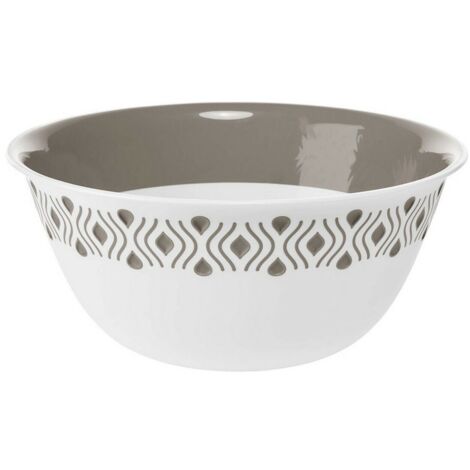 Ensaladera de plástico Tosca Tortora de 29 cm Stefanpl (1/2)