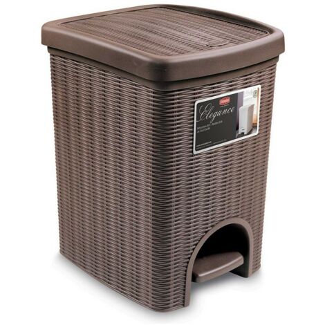Cubo de basura Elegance Tostado L 20 Stefanpl