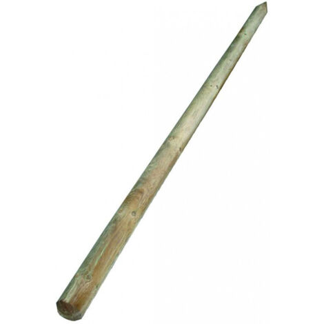 Palo de madera blinky ibisco, redondo con punta, 6x 60 cm