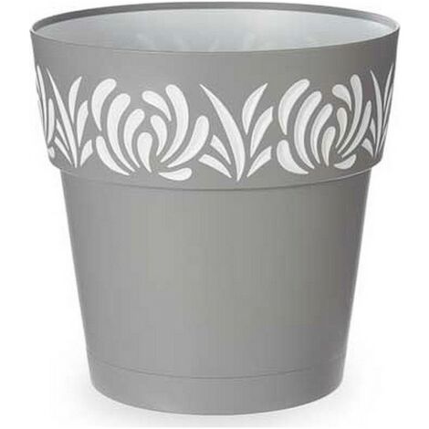 Vaso Gaia Redondo Ris. Agua Gris 30 H 29 Stefanpl (1/2)