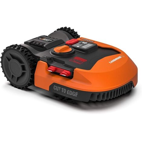 Robot cortacésped automático Worx WR155E Landroid WiFi con corte al borde para jardines de hasta 2000 m².