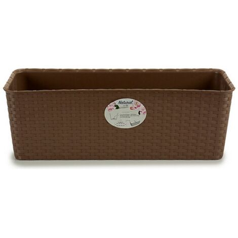 Vaso Natural Rett. Tostado 50X18 H 16 Stefanpl