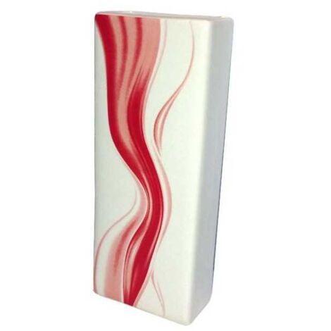 Humidificador de cerámica rojo diseño Ladydoc 08376