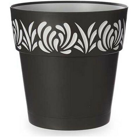 Vaso Gaia Redondo Ris. Agua Grafito 30 H 29 Stefanpl (1/2)