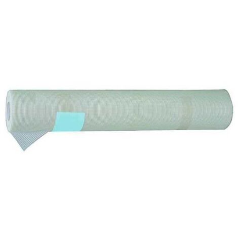 Red de enlucido de fibra blanca 5x5 50 m H.100 Ligera