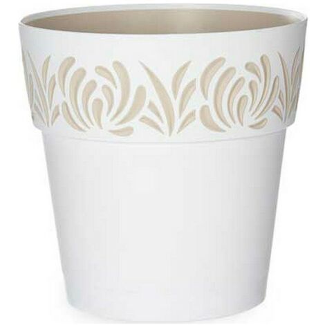 Vaso Gaia Redondo Ris. Agua Blanco 20 H 19 Stefanpl (1/2)