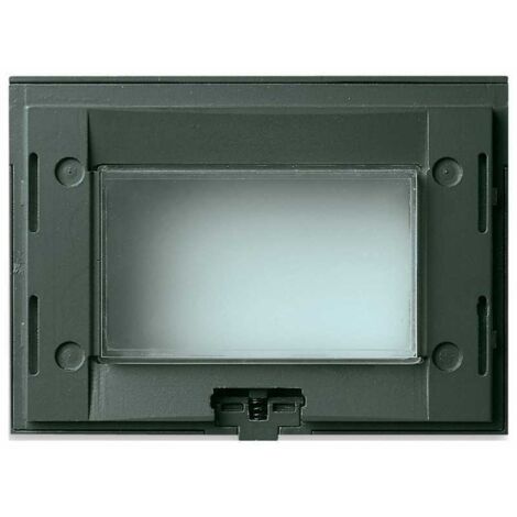 16813.Q Soporte de 3 módulos con tornillos IP55 3M Gris Idea