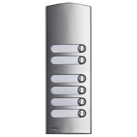 Elvox 1256 Placa 1200 2 Mod. 6 Pulsadores