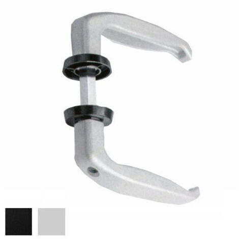 Manija de canceles tornillo negro 25X35 210 Fc