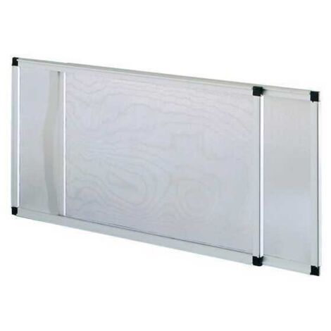 Mosquitera extensible de aluminio anodizado Vigor 40x50H cm