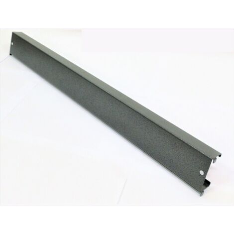 Corriente en forma de "C" de metal para componer estantes de paneles Kompos, longitud 80 cm (1/2)