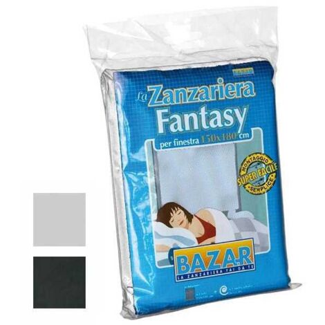 Mosquitera Velcro Fantasy 130x150 Negra Medal