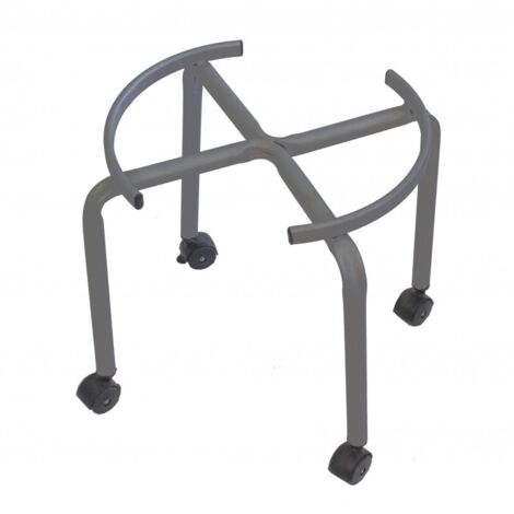 Soporte de Fuste de Aceite Modelo Alto L 50 con Ruedas - Cm Ø Interno 38 Tecnokit