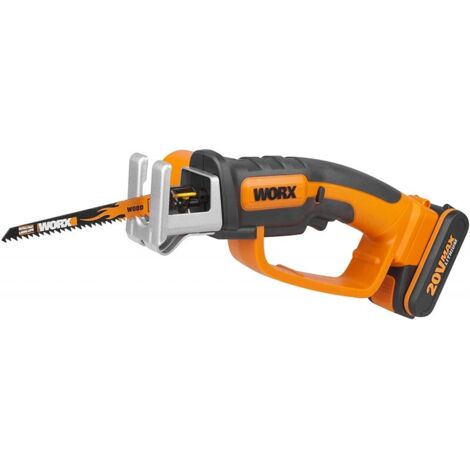 Sierra de calar sin cable Worx WG894E con batería de 20 V y cargador Hoja de 150 mm (1/5)